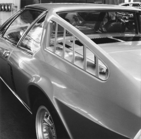 Porsche 914 Frua (1971) - Hispano-Alemán - Einzelstück mit durchbrochenem Steg für bessere Sicht - Genfer Autosalon 1971