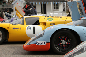 Porsche 917 (1969) - Aufstellung zum Statt zum Gruppe-5-Prototypen-Demolauf