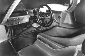 Porsche 917 (1969) – Werksfoto des Innenraums