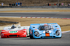 Porsche 917 (1970) - beim Anbremsen - Porsche Rennsport Reunion 2018