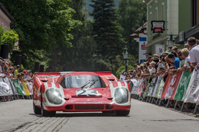 Porsche 917 (1970) - mit Startnummer R999 an der Ennstal-Classic 2017