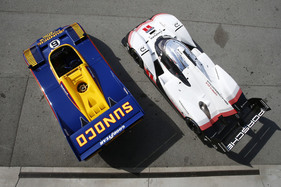 Porsche 917/30 (1973) - zusammen mit dem Porsche 919, der den Nürburgringrekord pulverisierte - Porsche Rennsport Reunion 2018