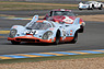 Porsche 917 Gulf (1971) gefahren von Richard Attwood (Le Mans Sieger 1970 auch in einem 917K)  - im Plateau 5 (1966-1971) an der Le Mans Classic 2012 (© Balz Schreier, 2012) Porsche 917 Gulf (1971) gefahren von Richard Attwood (Le Mans Sieger 1970 auch in einem 917K)  - im Plateau 5 (1966-1971) an der Le Mans Classic 2012 (© Balz Schreier, 2012)