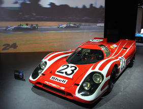 Porsche 917 K (1970) - Sieger bei den 24 Stunden von Le Mans 1970 - in der Sonderschau Le Mans am Genfer Automobilsalon 2014