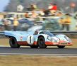 Porsche 917 K (1971) - Kein Glück für Jo Siffert - Frühzeitiger Motorschaden beendete den heissen Kampf (24 Stunden Rennen von Daytona 1971)