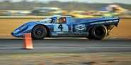 Porsche 917 K (1971) - Vic Elford's Martini 917er noch vielversprechend im Rennen (24 Stunden Rennen von Daytona 1971)