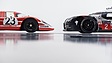 Porsche 917 KH (1970) & Porsche 919 Hybrid (2017) - Beide wirken aber gleich tief (© Porsche AG, 2020)