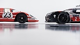 Porsche 917 KH (1970) & Porsche 919 Hybrid (2017) - Beide wirken aber gleich tief