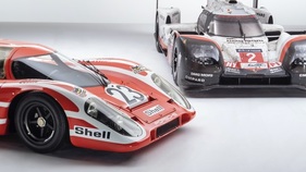 Porsche 917 KH (1970) & Porsche 919 Hybrid (2017) - Der 919, die Technikwunderwaffe, der 917 der Brachiale