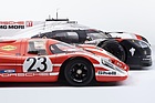 Image: Porsche 917 KH (1970) & Porsche 919 Hybrid (2017) - The 919 is a good bit longer