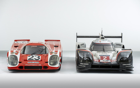 Porsche 917 KH (1970) & Porsche 919 Hybrid (2017) - Jedoch sind beides enorm filigrane Fahrzeuge