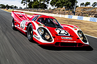 Porsche 917 KH (1970) - bei der Wiedervereinigung mit fünf anderen Porsche-Le-Mans-Gesamtsieger im Jahr 2020