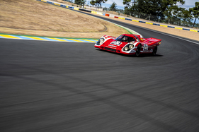 Porsche 917 KH (1970) - bei der Wiedervereinigung mit fünf anderen Porsche-Le-Mans-Gesamtsieger im Jahr 2020