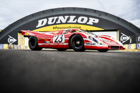 Porsche 917 KH (1970) - bei der Wiedervereinigung mit fünf anderen Porsche-Le-Mans-Gesamtsieger im Jahr 2020