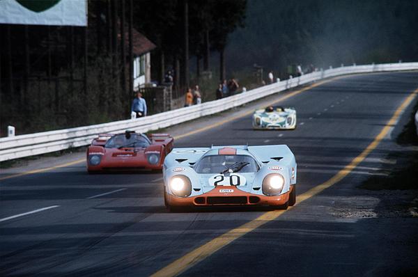Porsche 917 KH Coupé in Spa 1971 mit Jo Siffert und Derek Bell