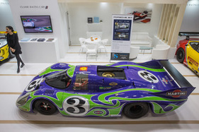 Porsche 917 Longtail (1970) - erreichte Geschwindigkeiten von gegen 400 km/h - Rétromobile Paris 2020 Porsche 917 Longtail (1970) - erreichte Geschwindigkeiten von gegen 400 km/h - Rétromobile Paris 2020