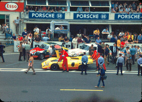 Porsche 917K und zwei Porsche 911S - Le Mans 1970 (1970)