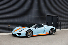 Porsche 918 Spyder Weissach (2015) - as lot 043 at the Gooding & Co Amelia Island auction 2024