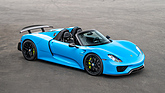 Porsche 918 Spyder Weissach Package (2015) - als Los 256 der "Porsche Air|Water Auction 2026" von Broad Arrow Auctions
