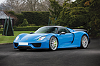 Bild: Porsche 918 'Weissach' Spyder (2015) - als Lot 142 an der Versteigerung von RM/Sotheby's in der Villa Erba 2017