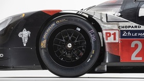 Porsche 919 Hybrid (2017) - Die Hochleistungsreifen sind von Michelin
