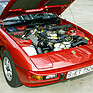 Porsche 924 (1975) Motorraum - mit Bosch K-Jetronic