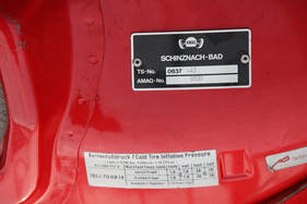 Porsche 924 (1976) - AMAG-Typenschild