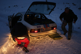 Porsche 924 (1978) - an der Aflenzer Winterclassic 2013