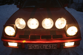 Porsche 924 (1980) - an der Aflenzer Winterclassic 2013