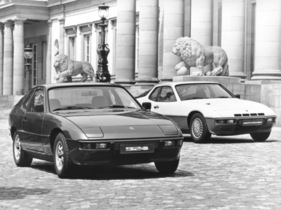 Porsche 924 (1980) - zusammen mit dem Turbo-Modell