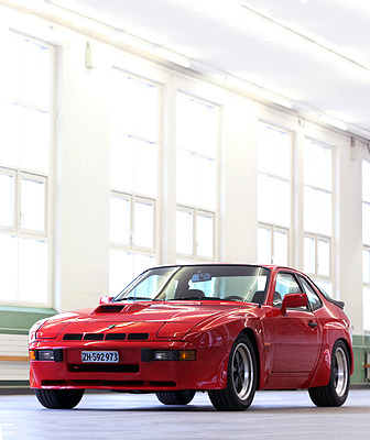 Porsche 924 Carrera GT (1980) - der spätere 944 übernahm die vorderen Kotflügelverbreiterungen
