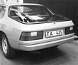 Porsche 924 - EA 425 (1972) - finale Form der Heckpartie im Herbst 1972