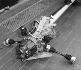 Porsche 924 - EA 425 (1974) - Transaxle-Einheit