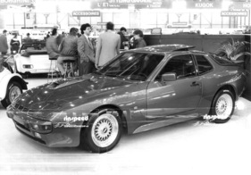Porsche 924 Rinspeed - zwischen 924 Carrera GT und 944 von der Optik, Rinspeed 949 genannt - am Genfer Automobilsalon 1984