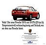 Porsche 924 S (1985) - AMAG-Werbung für den 2,5-Liter in der Schweiz