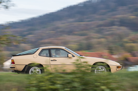 Porsche 924 S (1985) - die Alufelgen erhielt der S serienmässig