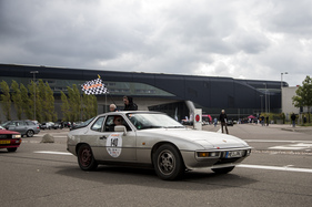 Porsche 924 S (1986) - am letzten Tag der Creme21 2015 in Leipzig