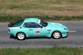 Porsche 924 Turbo (1979) - an der Bergprüfung Altbüron 2013 (1979)