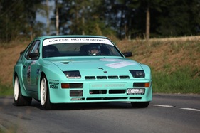 Porsche 924 Turbo (1979) - an der Bergprüfung Altbüron 2013 (1979)