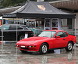 Porsche 924 - die Räder bereits im Telefon-Styling - Dolder Classics September 2015