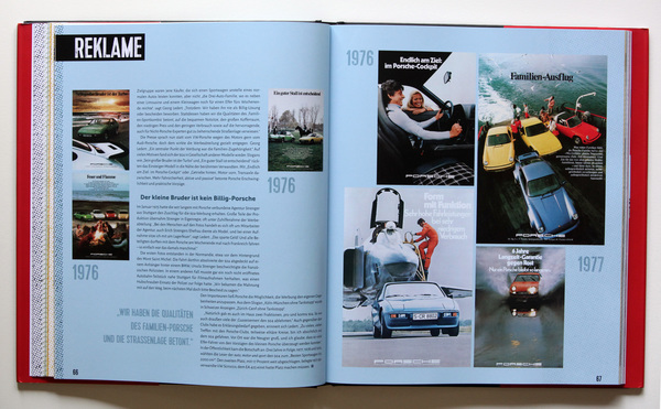 Bild Porsche 924 in der Werbung - Buch "Porsche 924 - Die perfekte Balance"