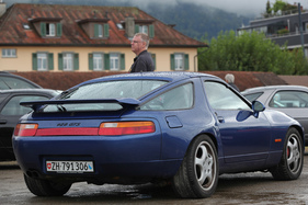 Porsche 928 GTS - gegen Ende der 928-er-Karriere gebaut - OSMT Zug im September 2017
