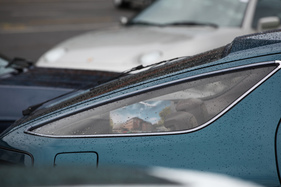 Porsche 928 - die charakteristische hintere Seitenscheibe - OSMT Zug im September 2017