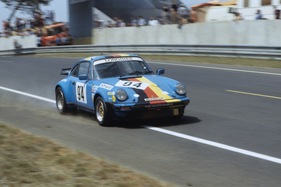 Porsche 930 (1983) in Le Mans 1983 - Das Schweizer Team mit Claude Haldi, Günter Steckkönig und Bernd Schiller fuhren diesen Porsche 930 #94 - schieden aber 217 Runden aus