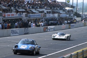 Porsche 930 (1983) in Le Mans 1983 - Das französische Team von Michel Lateste schied mit dem Porsche 930 frühzeitig aus
