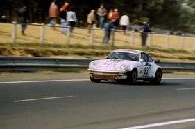 Porsche 930 (1983) in Le Mans 1983 - Das gänzlich britische Team Charles Ivey Racing fuhr diesen Porsche 930 #93 auf den 11. Gesamtplatz und holte den Klassensieg der Gruppe B - Fahrer waren John Cooper, Paul Smith und David Ovey