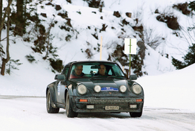 Porsche 930 Turbo (1981) - am Winter-RAID 2015
