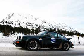 Porsche 930 Turbo (1981) - am Winter-RAID 2015