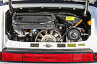 Porsche 930 Turbo 3.3 Cabriolet (1989) - Blick in den Motorraum
