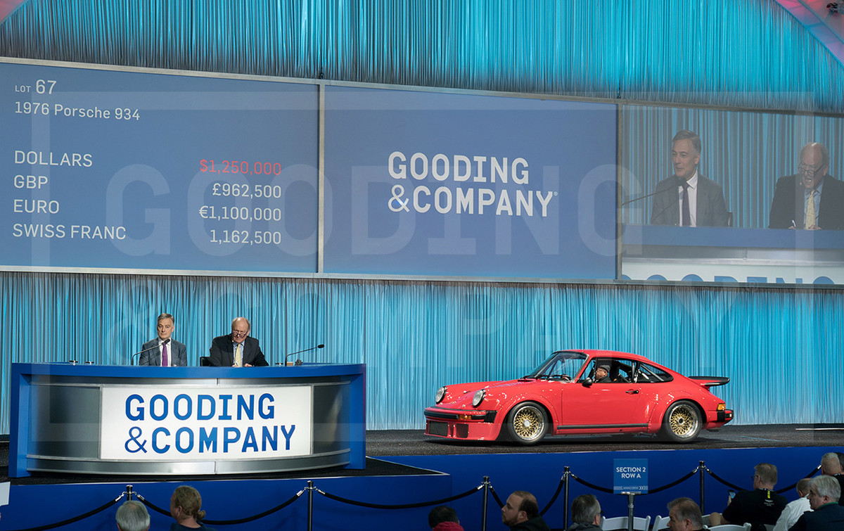 Porsche 934 (1976) - verkauft als Lot 067 an der Gooding & Co Amelia-Island-Versteigerung am 6. März 2020